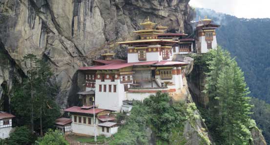Tiger's nest or Takstang monastery.