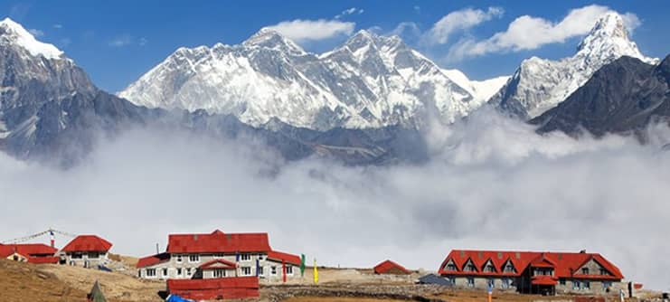luxury lodge in Everest.