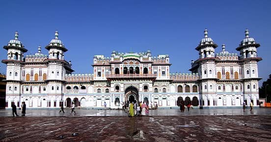 Janakpur tour of eastern Nepal.