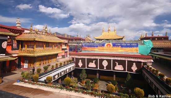 Jokang temple in Lhasa