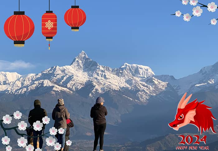 Visit Nepal for Chinese new year holiday 2024