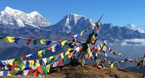 Pikey peak trek for best Buddhist Sherpa villages and Everest view.