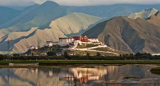 Potala palace Lhasa on Tibet overland tour