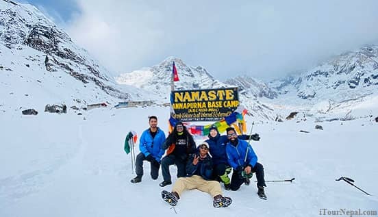 Recent Annapurna base camp trek winter 2022