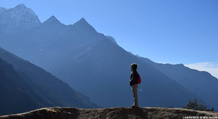 Short trek in Everest national park is the best way to see Everest.