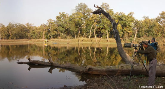 Bishahari lake in Chitwan National park