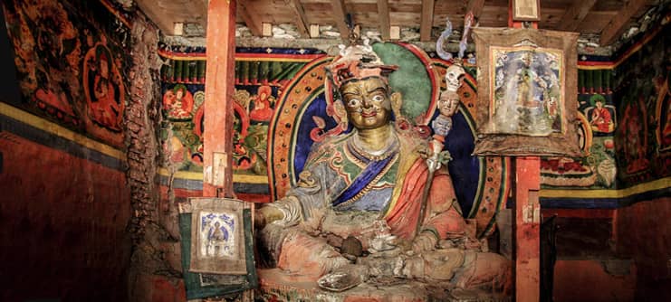 Chhairo gompa the oldest monastery in Mustang