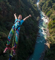 Bungee jumping day trip from Kathmandu