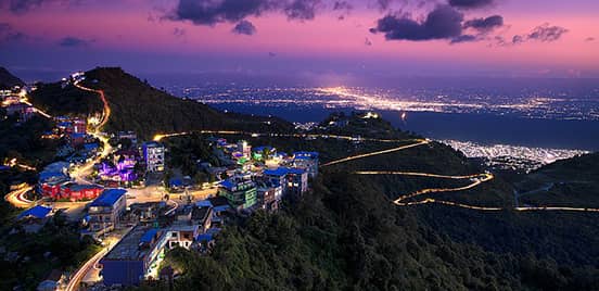 Dharan seen from Bhedetar.