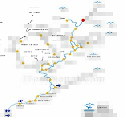 Everest base camp trek map