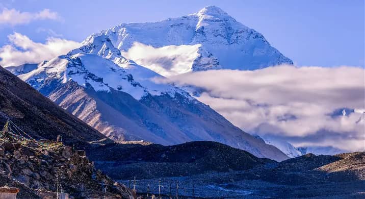 Everest view from Tibet