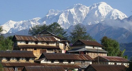 village tour of Ghale  gaun  and honey hunting in Nepal 