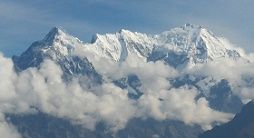 Langtang range seen on Gosainkunda trek