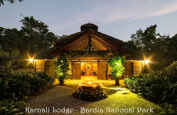 Karnali lodge of Tiger tops in Bardia national park.