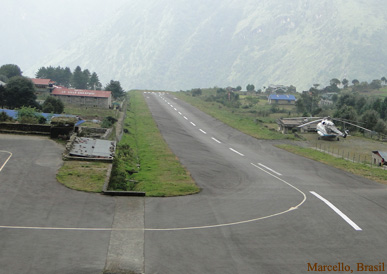 Lukla Airport, frist made by Sir Edmund Hilary