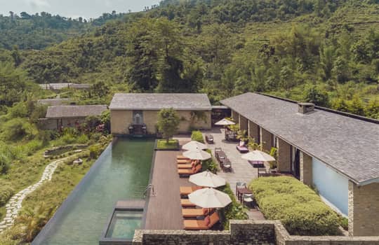 luxury eco farm in Pokhara