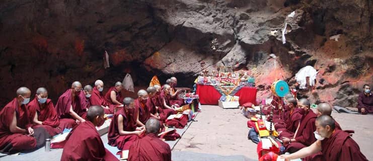 Maratika cave of Padmashambhava