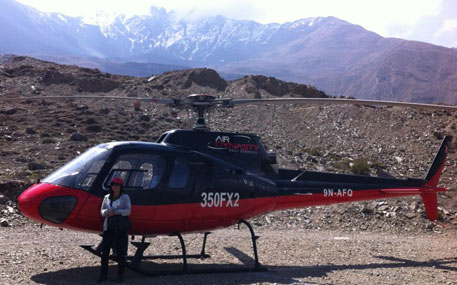 Muktinath yatra by helicopter