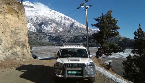 Jeep tour of Upper Mustang
