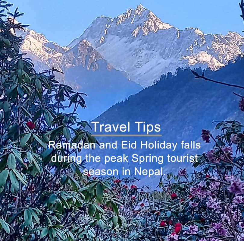 Nepal travel tips during the Ramadan and Eid Holiday