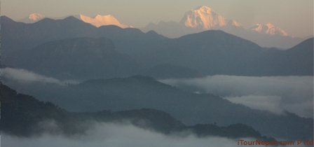 Sunrise view from Srinagar hill - Tansen, Palpa