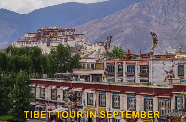 Septmber is the best month for Tibet tours.